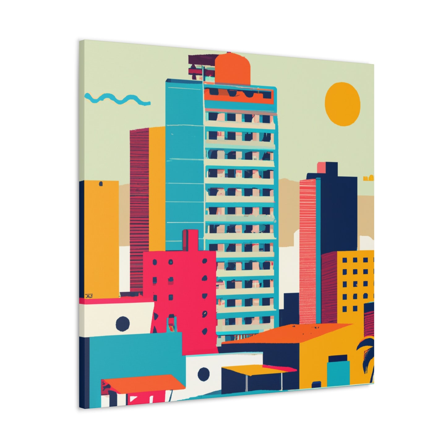 Llancanollo - South America - Canvas