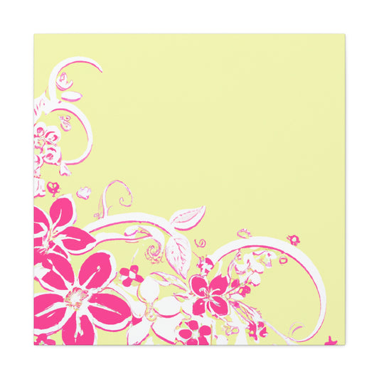 Blushburst- Floral - Canvas