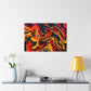 Burning Water- Canvas - Abstract