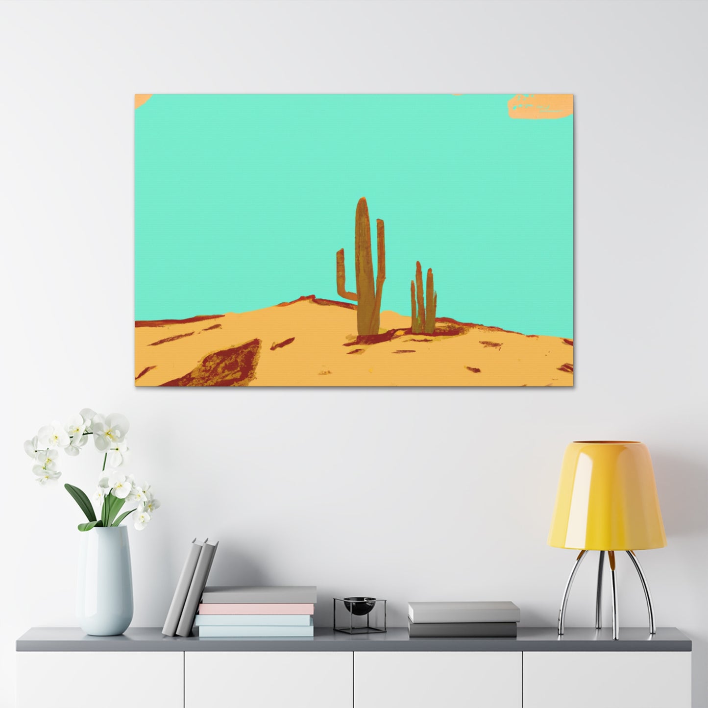 Grand Regency - Vintage Contemporary - Desert - Canvas