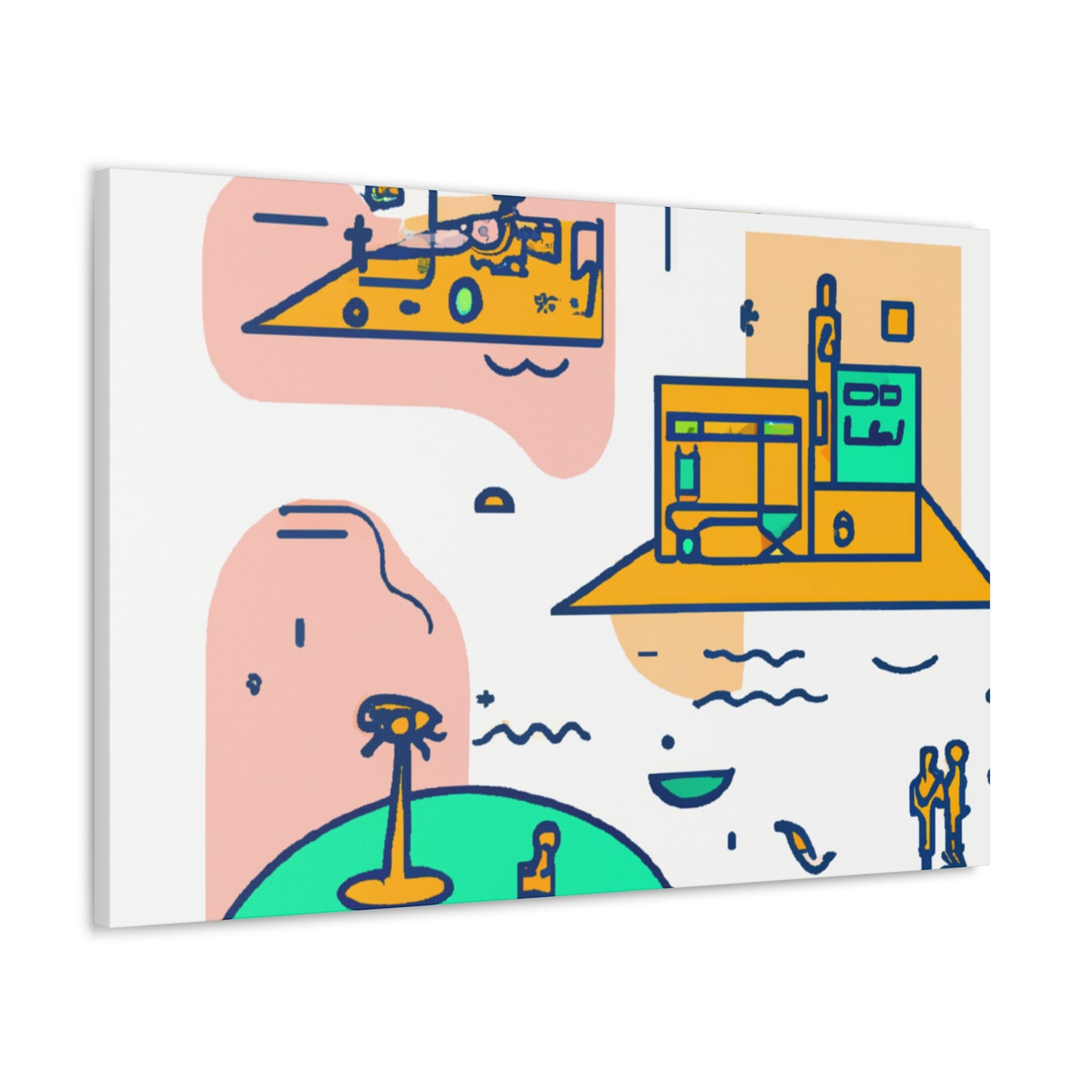 Serene Simplicity - Minimalism - Canvas