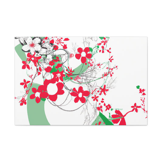Peony Parade - Floral - Canvas