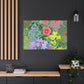 Trellis of Blooms. - Floral Canvas