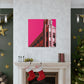 Straightup Splendor - The Visually Stunning Symmetry of Art Deco Architectural. - Canvas