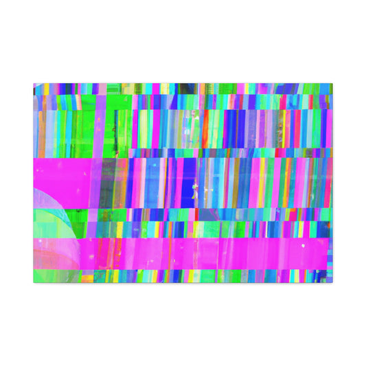 Aqua Neoshine - Abstract - Canvas