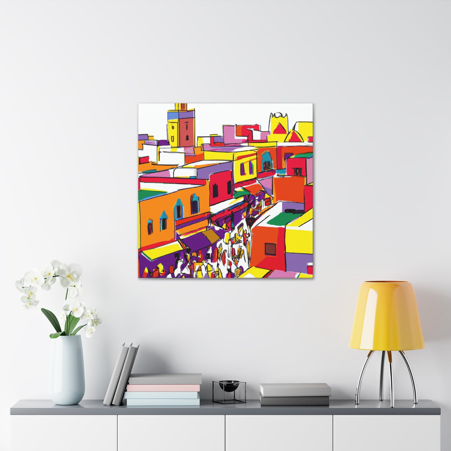 Mustafa al-Jabbar - Morraco - Canvas