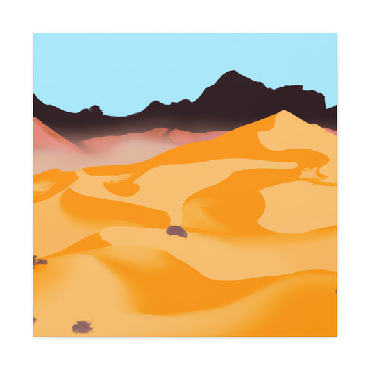 Desert Palms - Landscape - Canvas