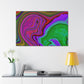 Aqua Mist - Abstract - Canvas