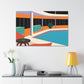 Abstract Allure- Midcentury - Canvas