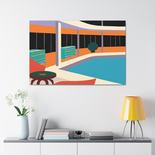 Abstract Allure- Midcentury - Canvas