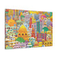 Vibrant Varanasi - Destination India - Canvas