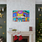 Twisty Time Soda Shop - Canvas