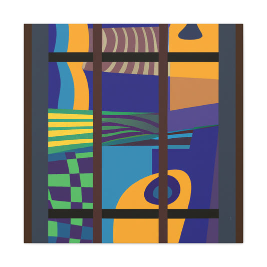 Amaze-Owl - Midcentury Canvas