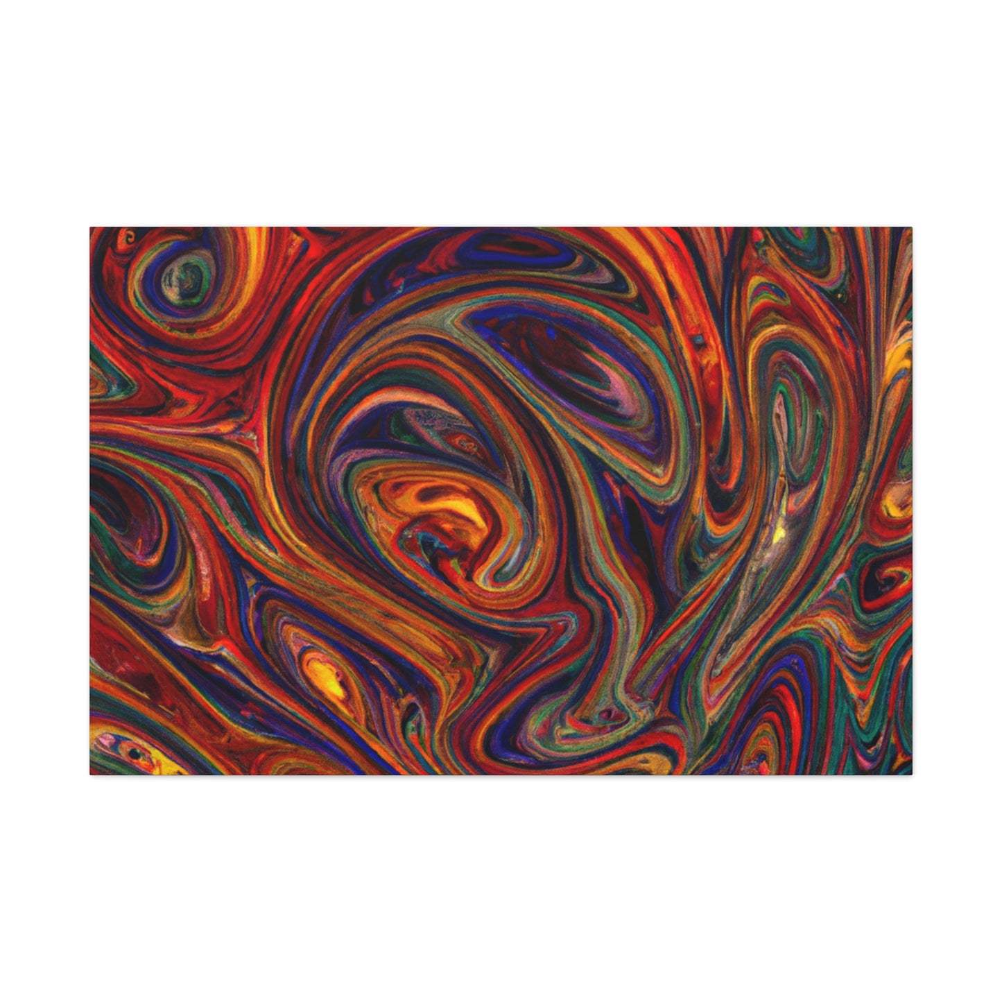 Burning Edges - Canvas - Abstract