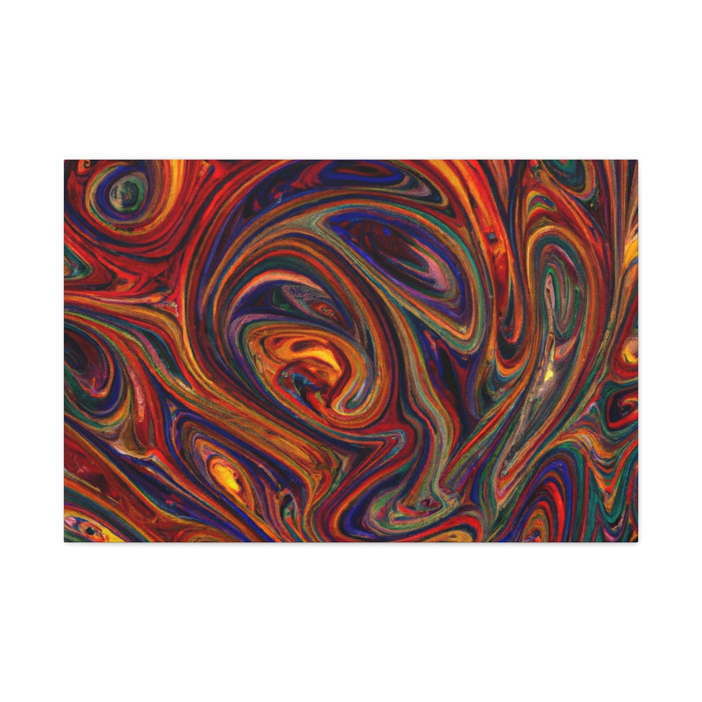 Burning Edges - Canvas - Abstract