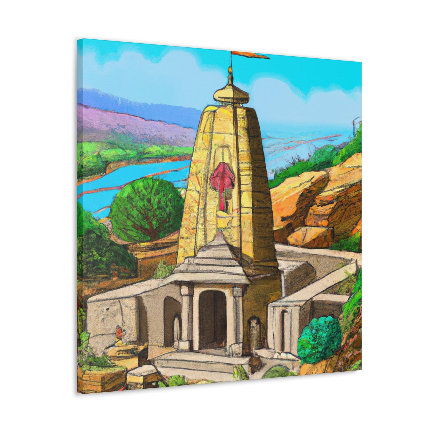 Rajasthan - Destination India - Canvas