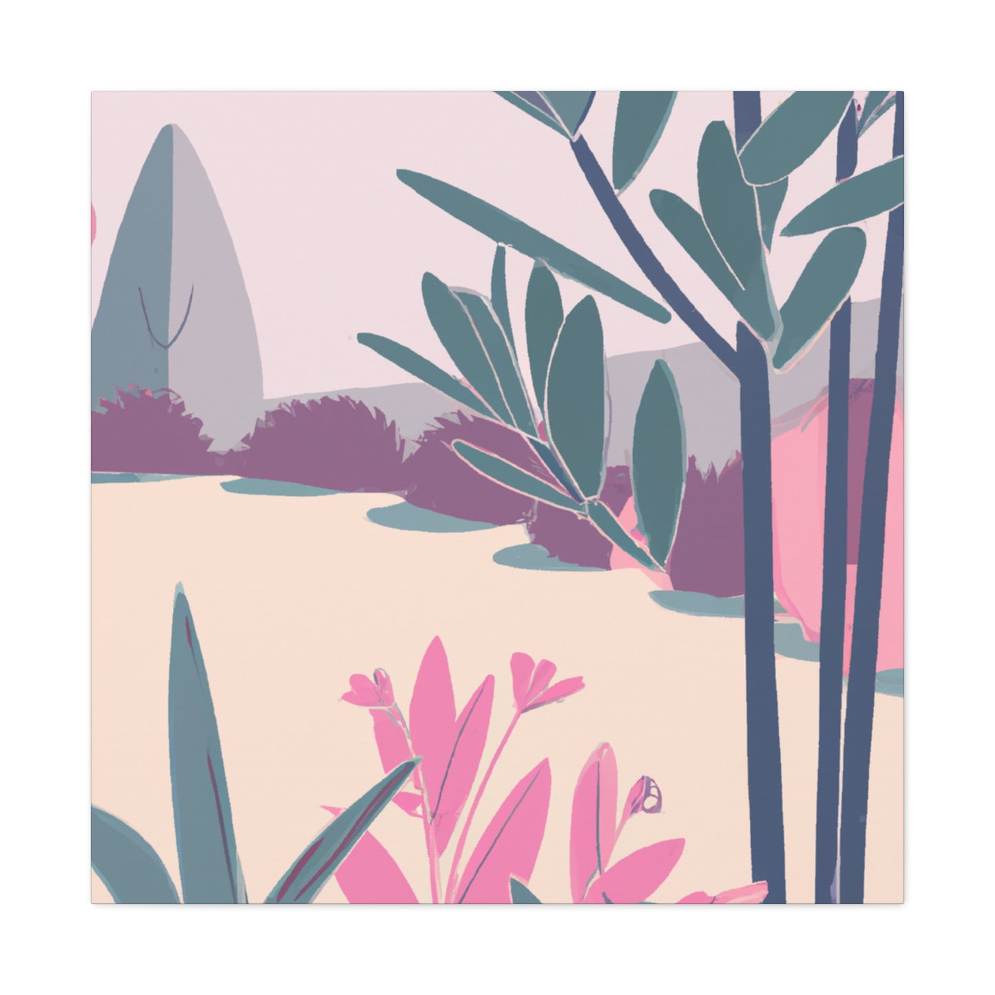 LushVistaLandscape - Canvas