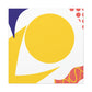 Radiant Grid- Midcentury - Canvas
