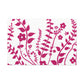 Carmine - Floral - Canvas
