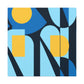 Abstract Pause - Midcentury - Canvas