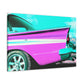 "Classic Speedway" - Automobile Canvas