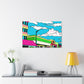 Sky View Way - Pop Art Canvas