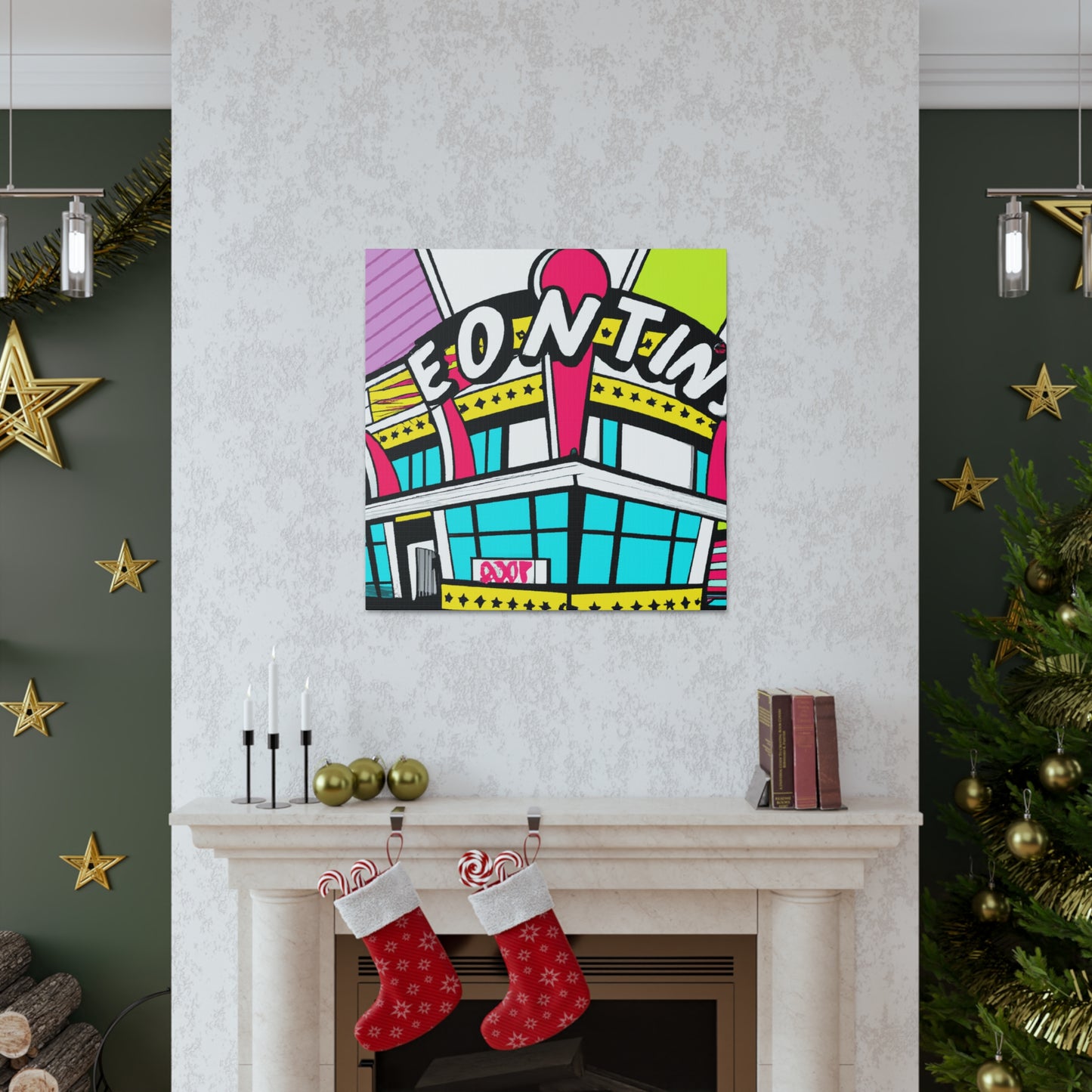 SockHop Serenades - Canvas - Pop Art