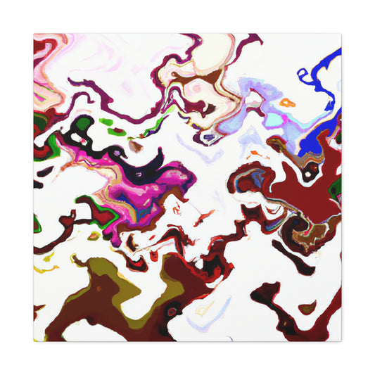 Lightning Stream - Abstract - Canvas