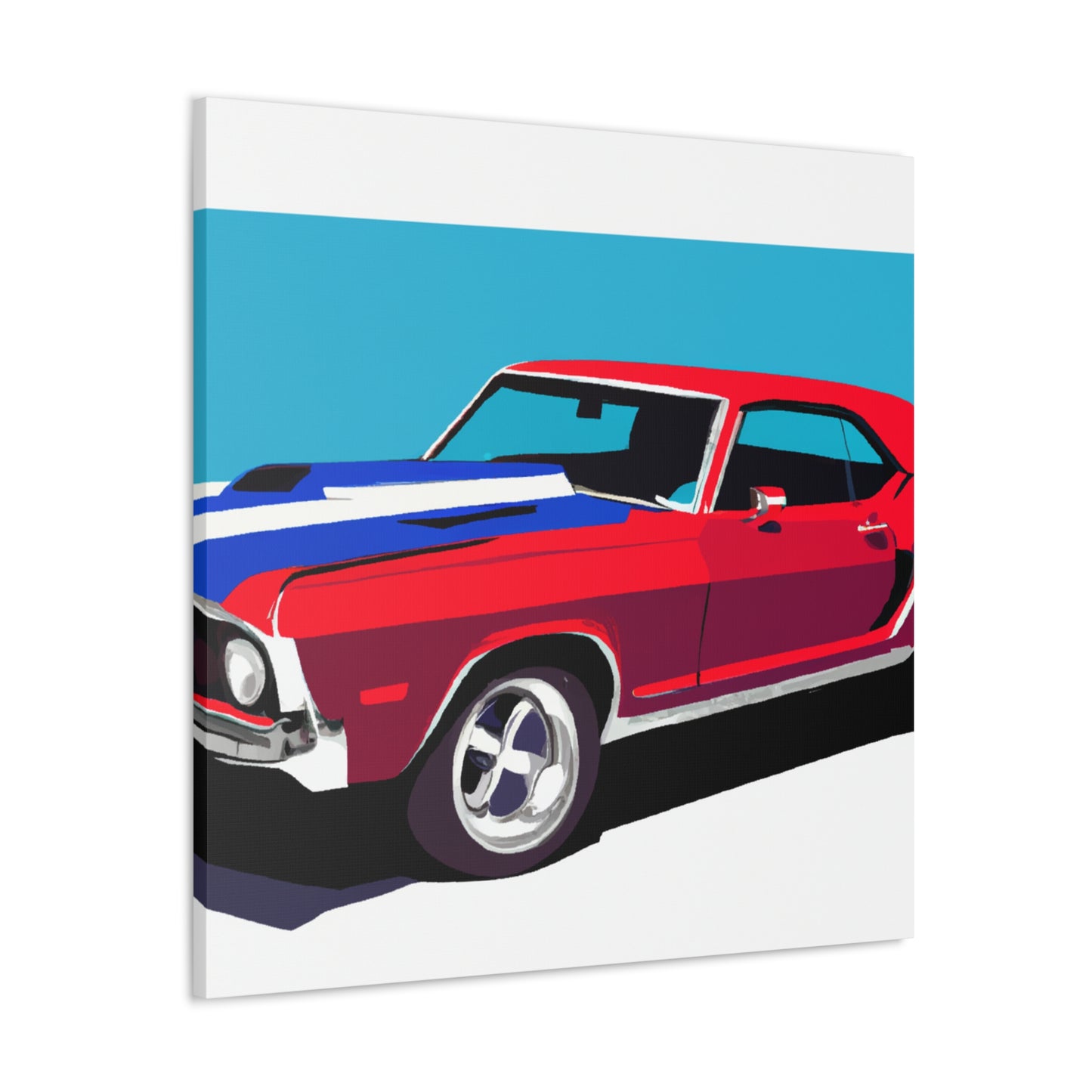Lightning Raider - Automobile - Canvas