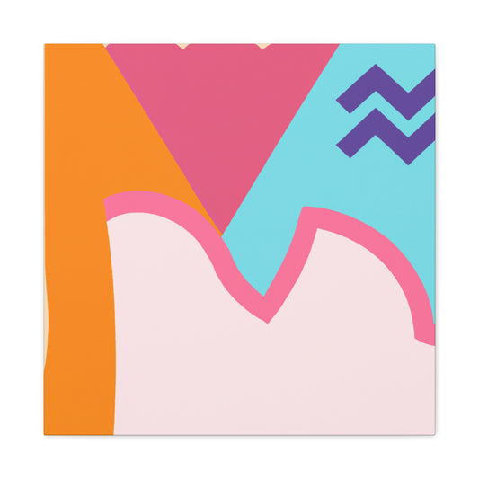 Modern Blooms - Midcentury - Canvas