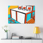 "Soundscape Journey - Midcentury" - Canvas -  Pop Art