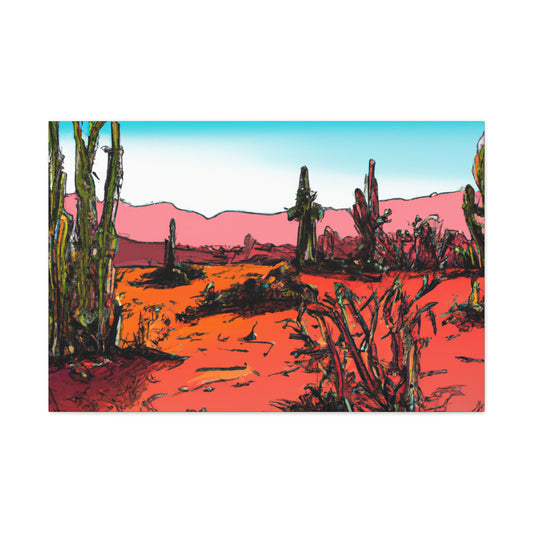 Scorched Sands - Landscape - Canvas - Desert