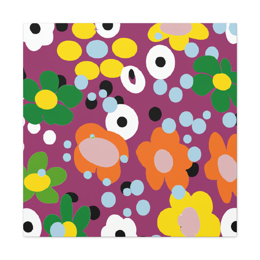 "Floral Fantasia" - Floral Canvas