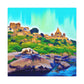 TajMahal- Destination India - Canvas