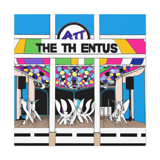 The Jukebox Joint - Canvas Pop Art