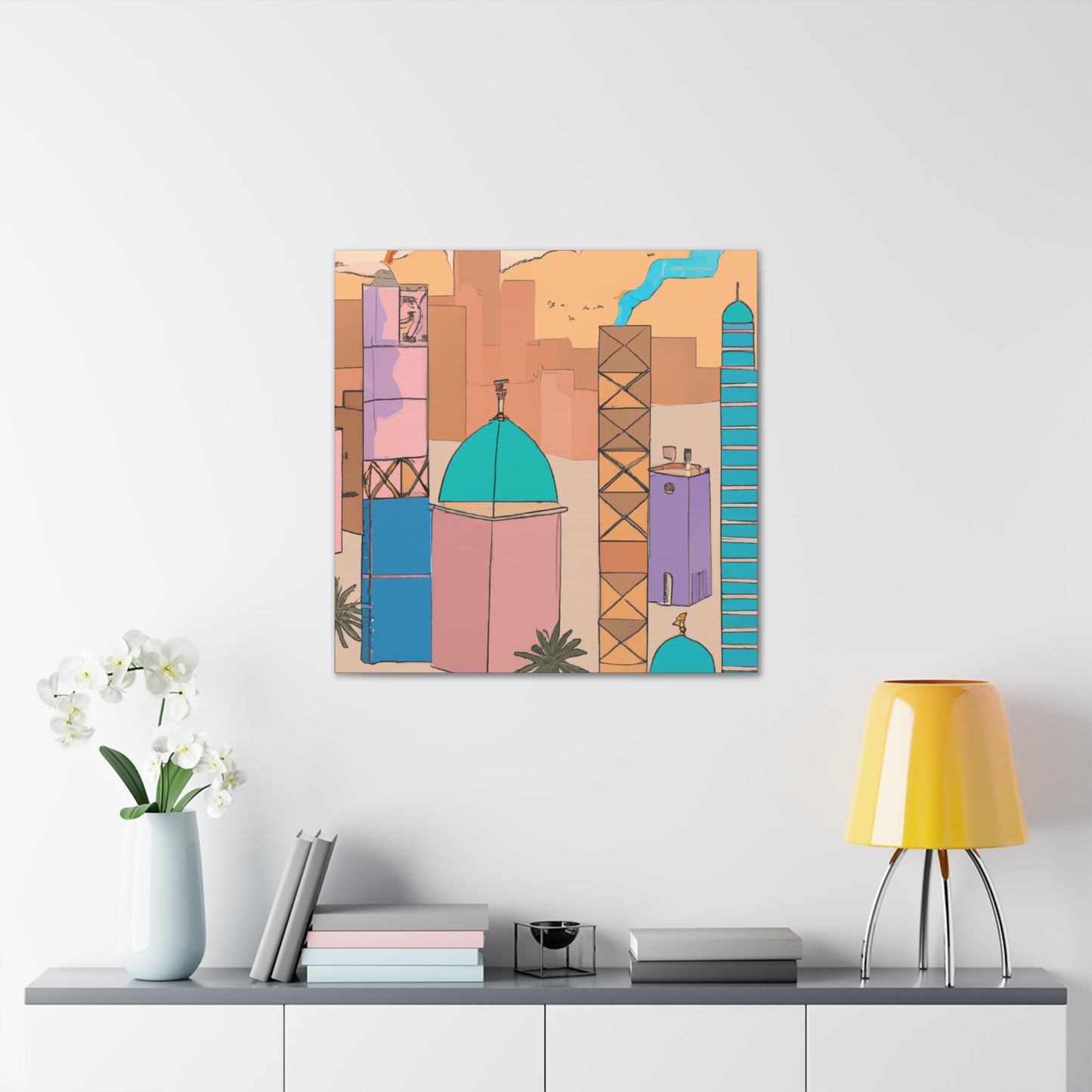 Hamsar - Middle East - Canvas