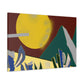 Retro Flight- Midcentury - Canvas