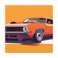 Hot Rod Boomerang - Automobile - Canvas