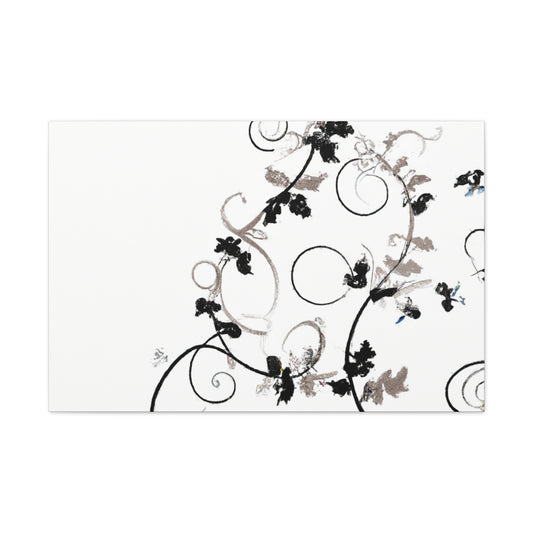 Fleurish - Floral - Canvas