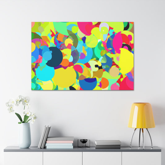 AquaVermilion - Abstract - Canvas
