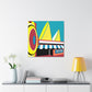 Sunshine Records - Canvas Pop Art