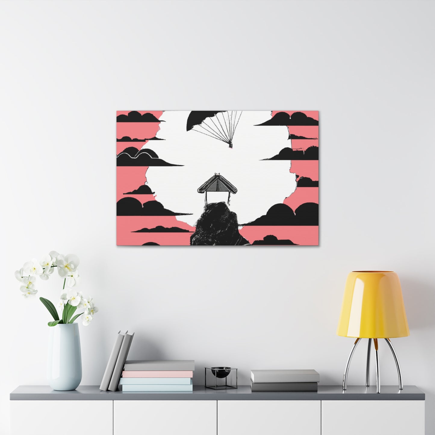 Echoing Silhouette - Minimalism - Canvas