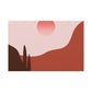 Antique Eclectique- Vintage Contemporary -Landscape - Desert - Canvas