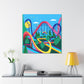 Gardengate - Landscape - Amusement -  Canvas