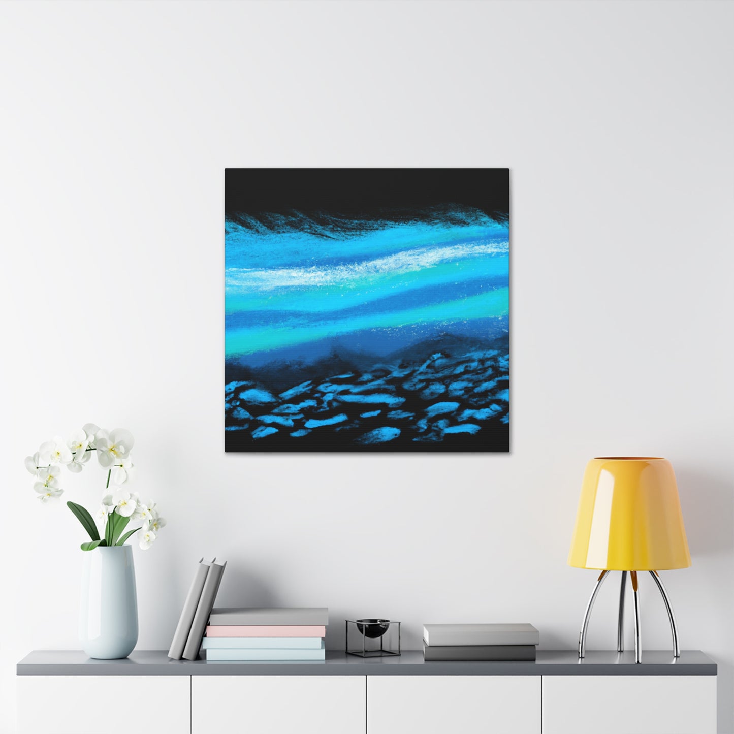 Art Deco Illusion - Vintage Contemporary - Canvas