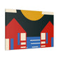 Fuzzy Coronation - Midcentury - Canvas