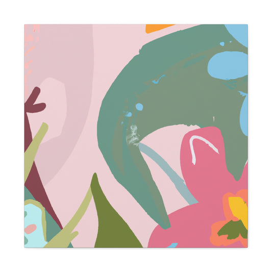 Roselle - Floral - Canvas