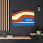 Sleek Run - Midcentury Canvas