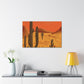 Mustique - Vintage Contemporary - Desert - Canvas