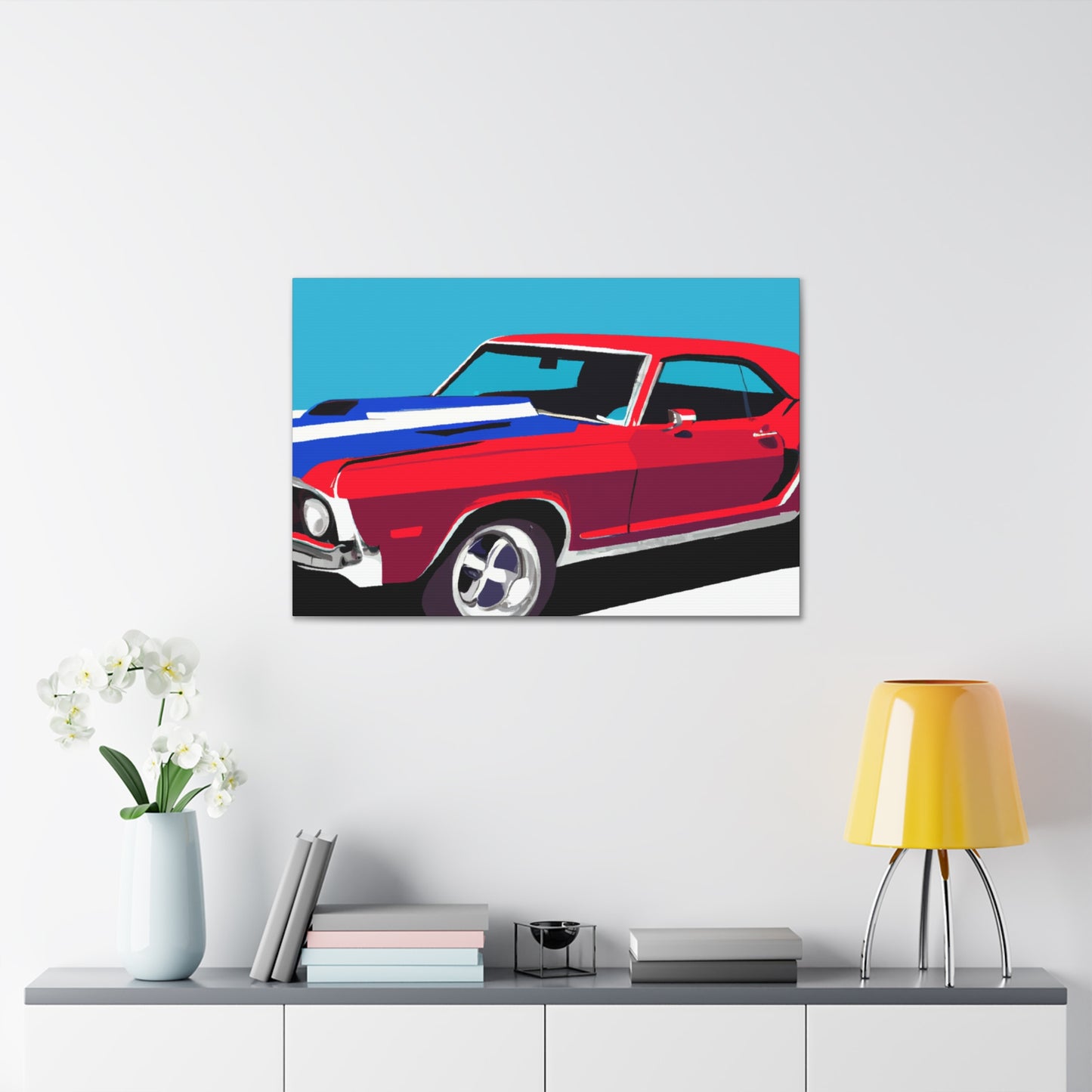 Lightning Raider - Automobile - Canvas